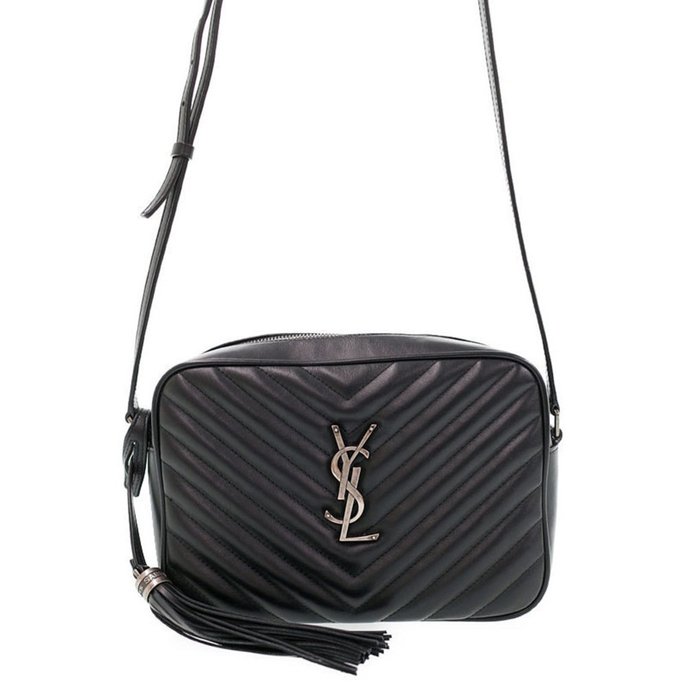 Saint Laurent Paris Lou Camera Bag Shoulder Bag Black - Picture 1 of 9